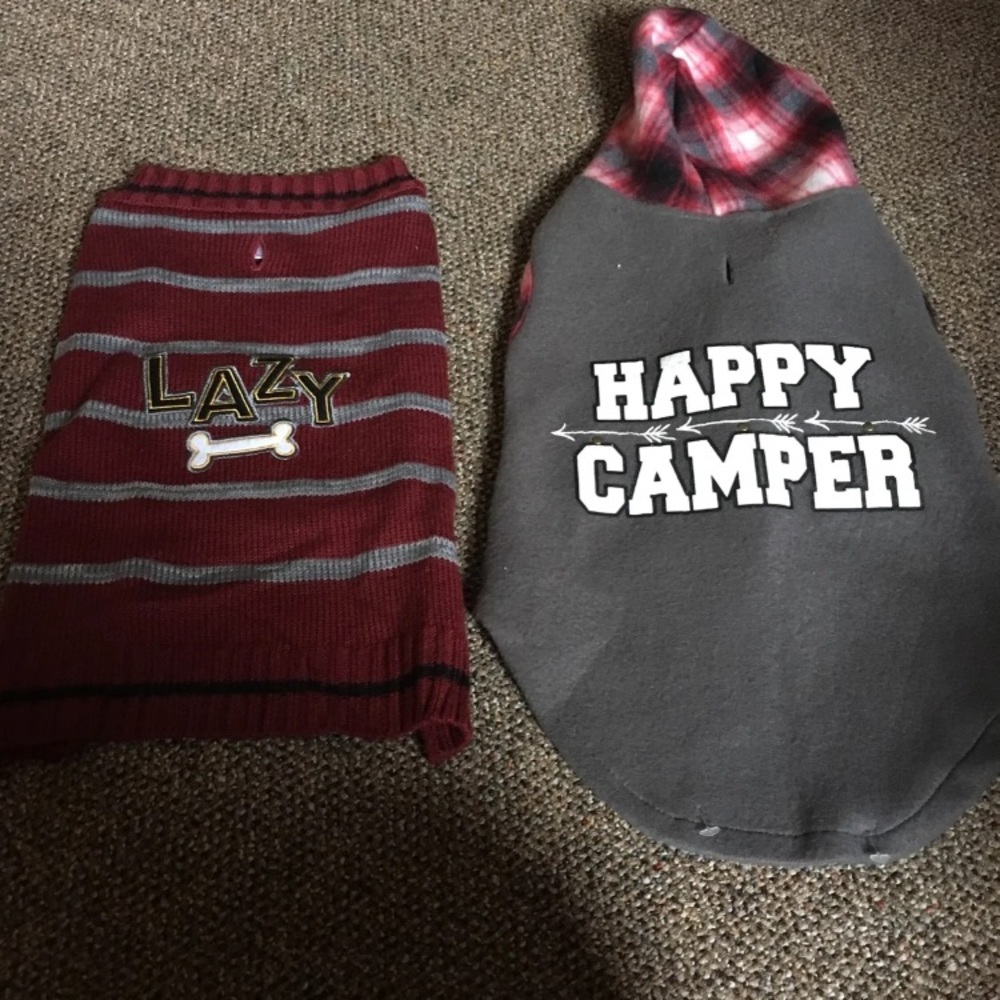 2 Large Dog Sweaters